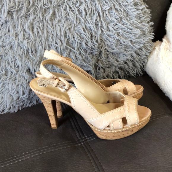 nine west slingback heels
